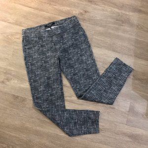 Womens Liverpool Jeans Co Pull On Dress Skinny Pant Legging Size 8/29 Ankle Zip